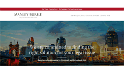 Desktop Screenshot of manleyburke.com